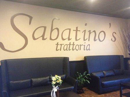 Sabatino's entry area